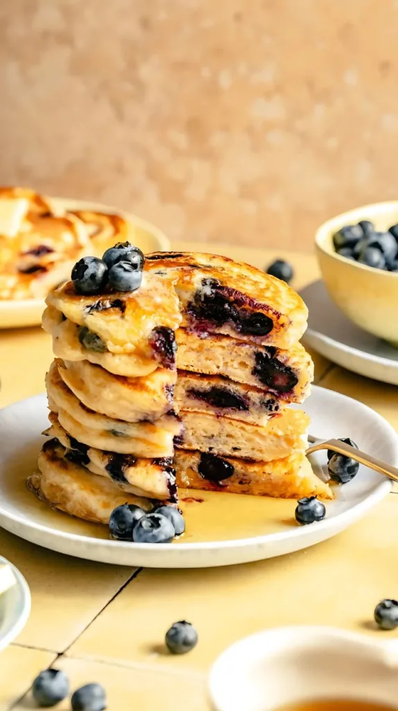 Blueberry Buttermilk Pancakes