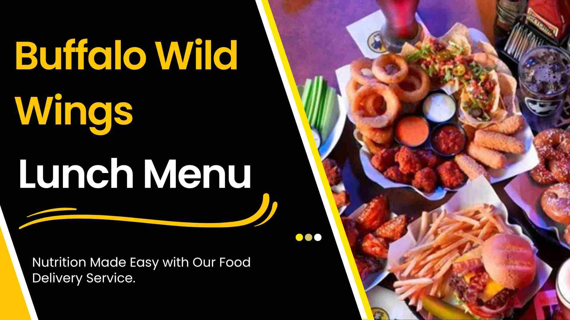 Buffalo Wild Wings Lunch Menu Prices & Hours Buffalo Wild Wings Lunch Menu
