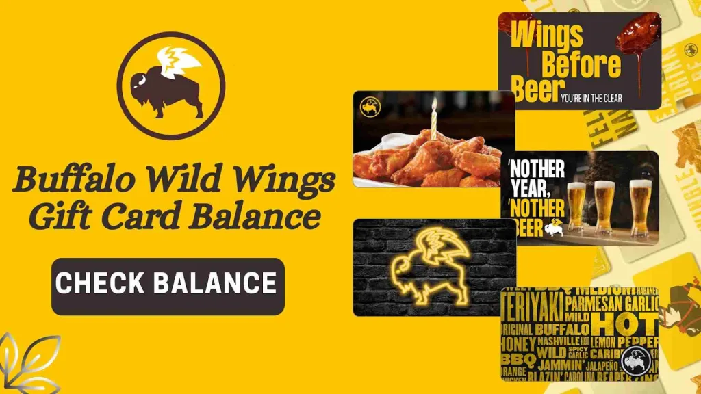 Buffalo Wild Wings Gift Card Balance