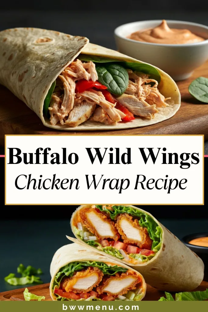 Buffalo Wild Wings Chicken Wrap Recipe