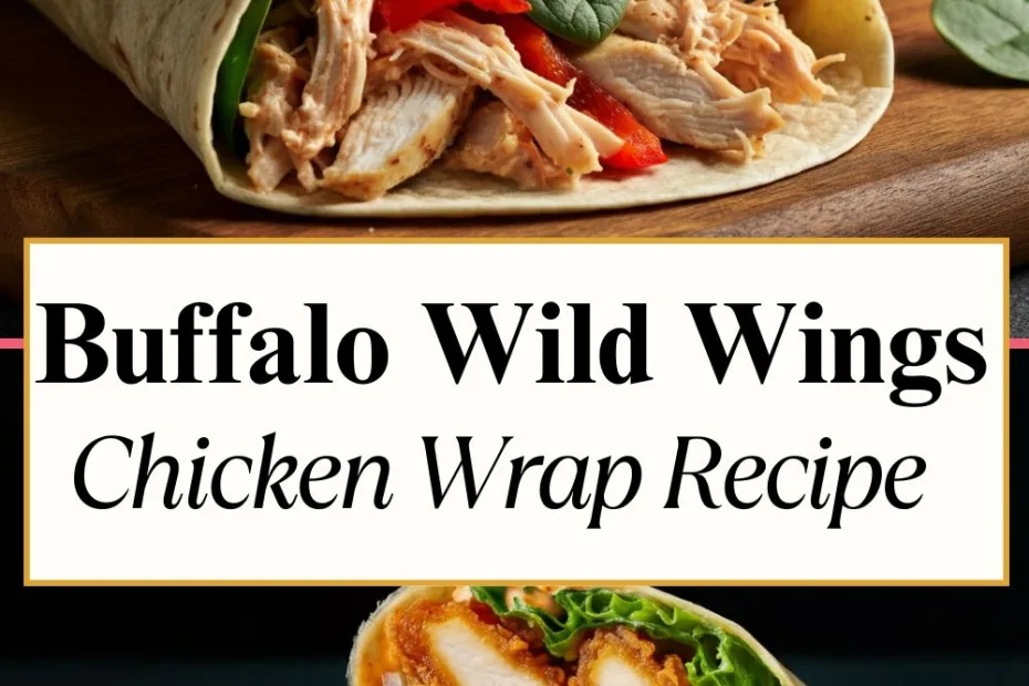 Buffalo Wild Wings Chicken Wrap Recipe