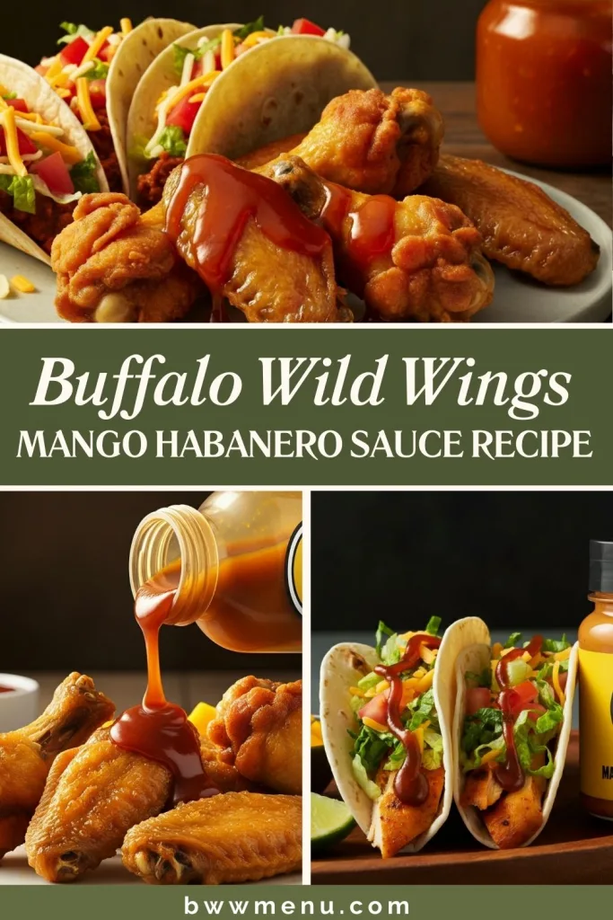 Buffalo Wild Wings Mango Habanero Sauce Recipe