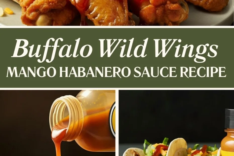 Buffalo Wild Wings Mango Habanero Sauce Recipe