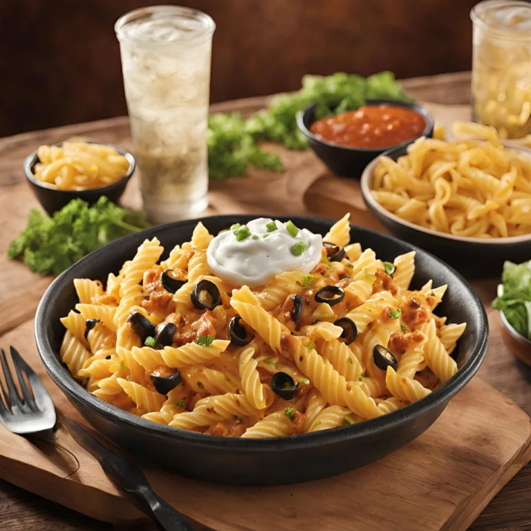 Buffalo Wild Wings Southwest Ranch Pasta Recipe