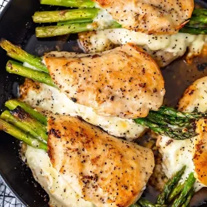 Asparagus Stuffed Chicken Breast Recipe