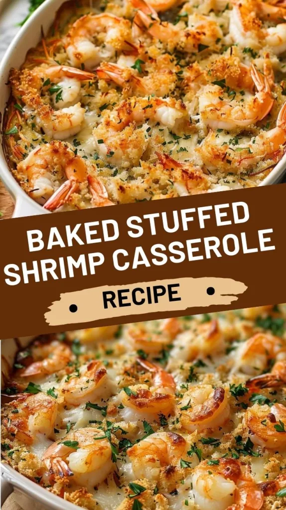 Baked Stuffed Shrimp Casserole Recipe