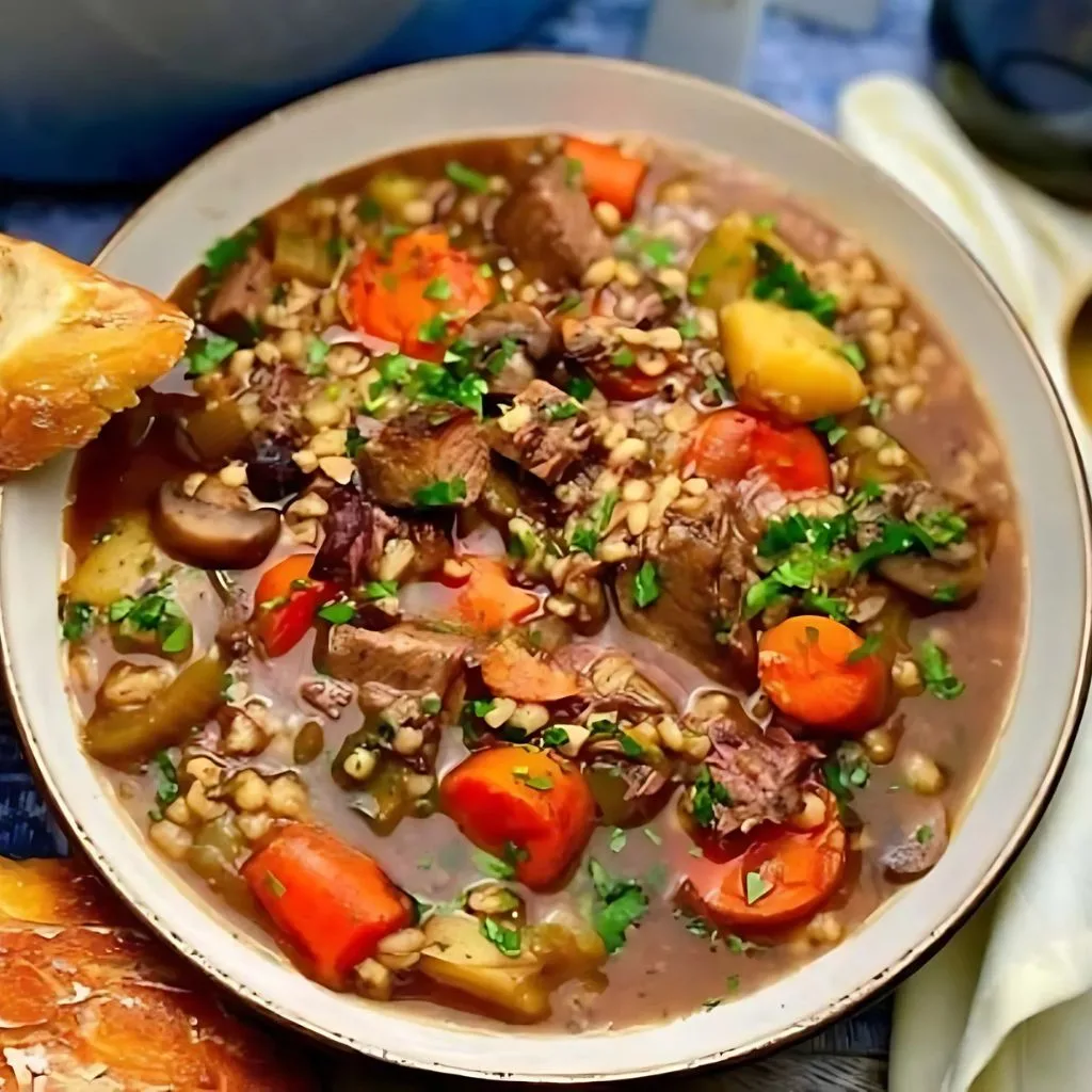 Beef Barley Soup Recipe