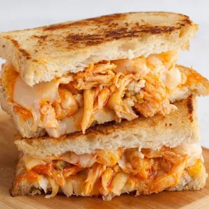 Buffalo Chicken Grilled Cheese