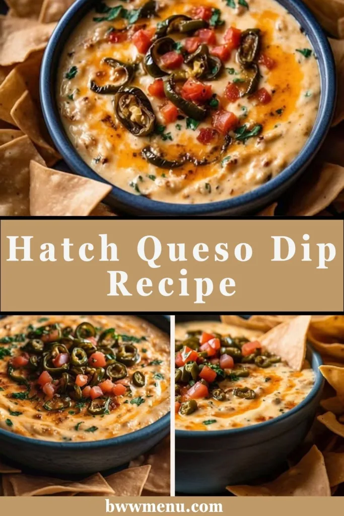 Buffalo Wild Wings Hatch Queso Dip Recipe