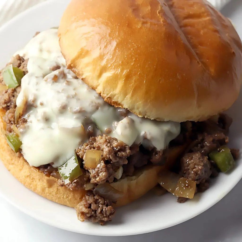 Cheese Steak-Style Sloppy Joe Recipe