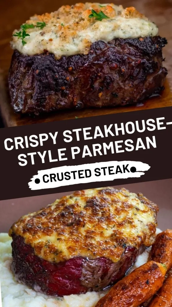 Crispy Steakhouse-Style Parmesan Crusted Steak