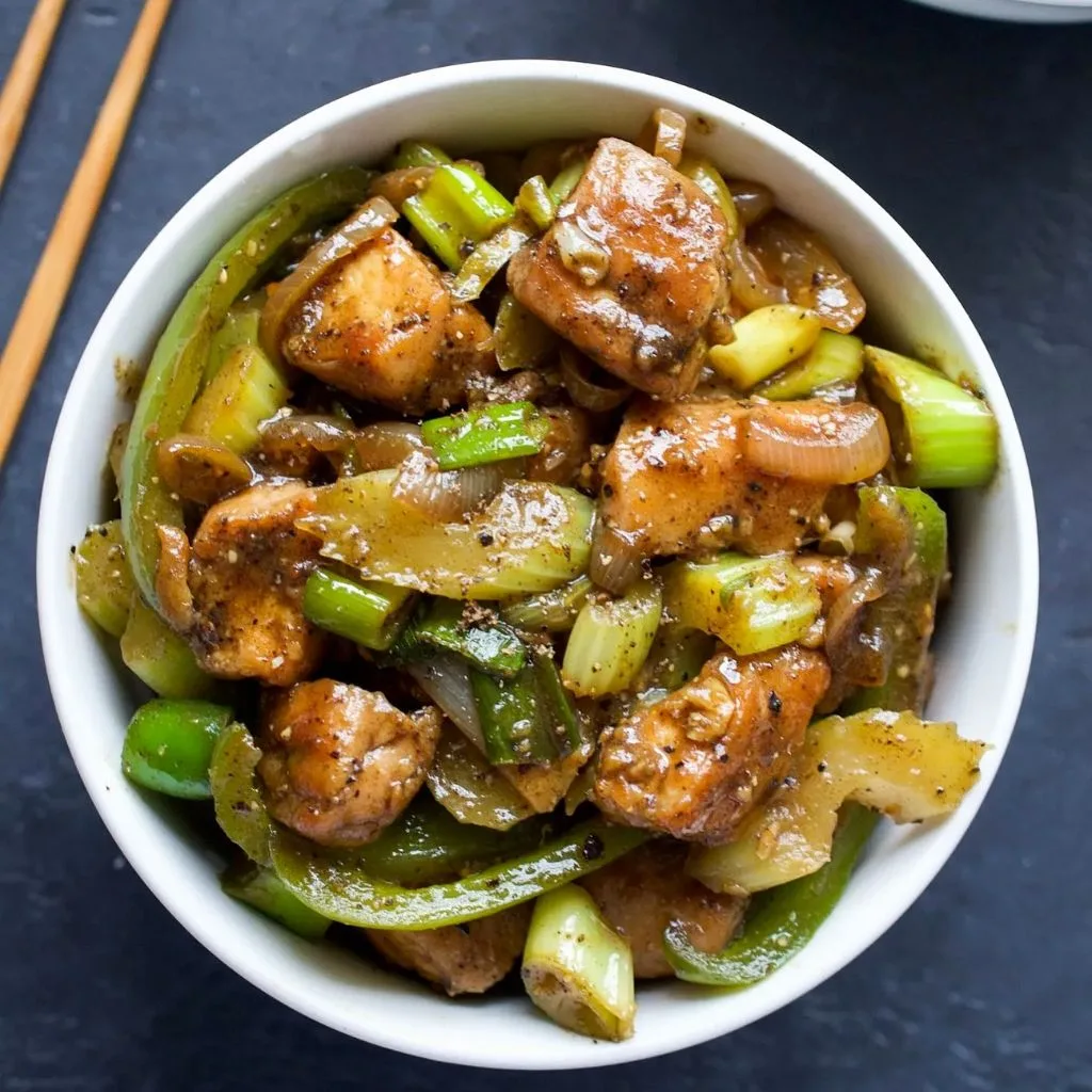 Easy Black Pepper Chicken Recipe