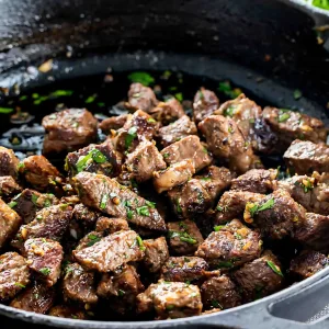 Garlic Butter Steak Bites Recipe