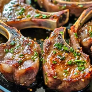 Garlic and Herb Lamb Chops Recipe