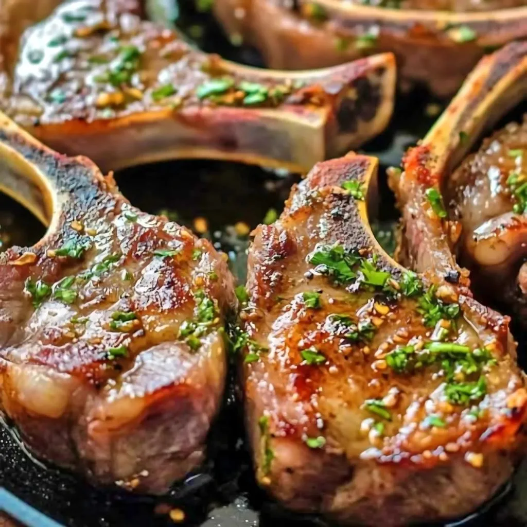 Garlic and Herb Lamb Chops Recipe