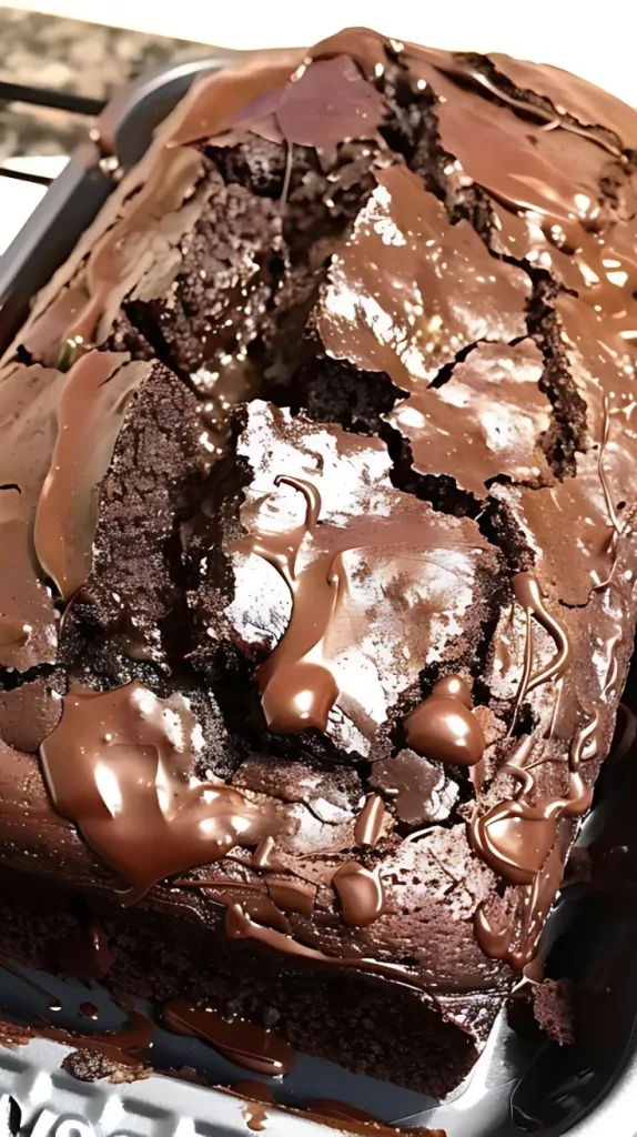 Hot Fudge Brownie Bread Recipe