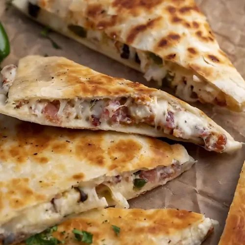 Jalapeno Popper Quesadillas Recipe