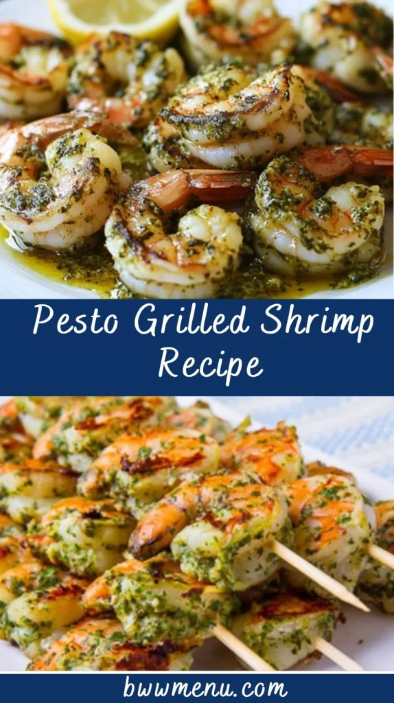 Pesto Grilled Shrimp Recipe