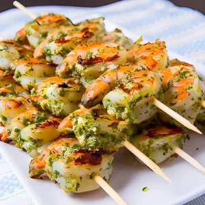 Pesto Grilled Shrimp Recipe