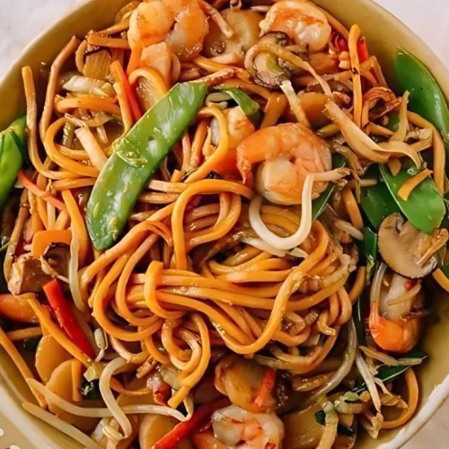 Shrimp Lo Mein Recipe
