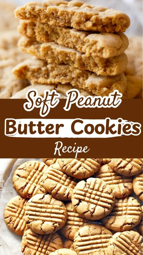 Soft Peanut Butter Cookies Recipe