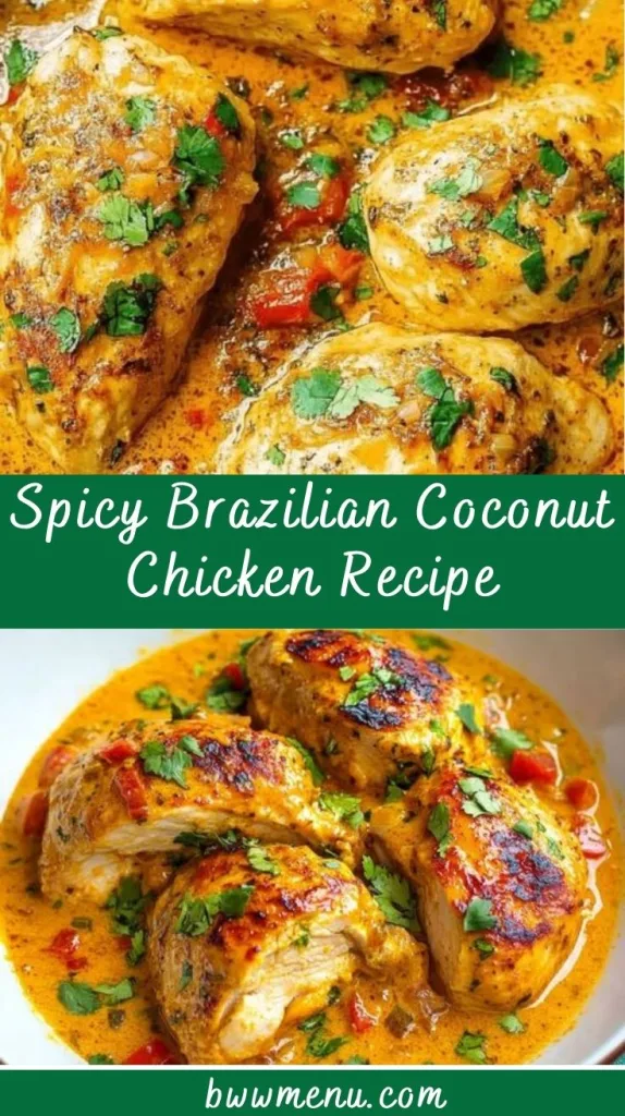 Spicy Brazilian Coconut Chicken Recipe