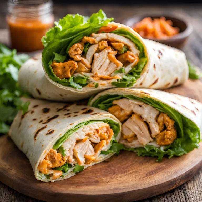 Buffalo Ranch Chicken Wrap