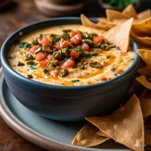 Buffalo Wild Wings Hatch Queso Dip