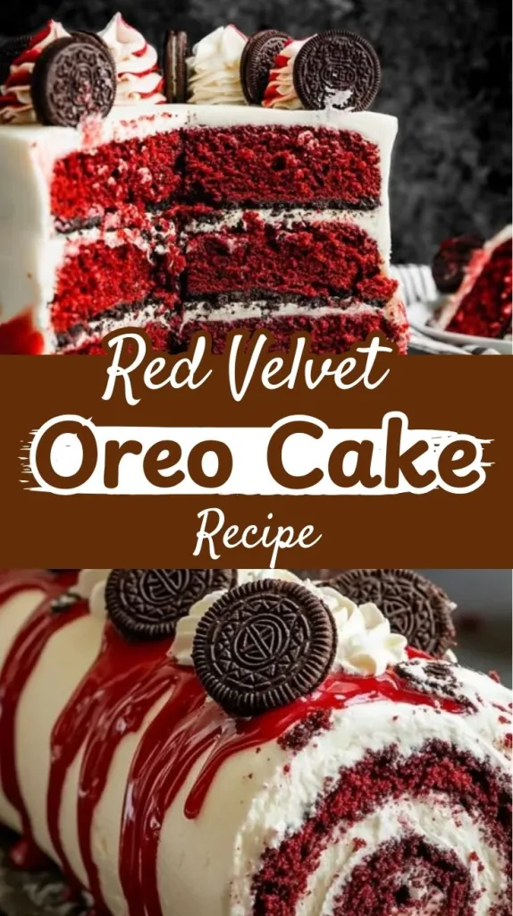 red velvet oreo cake recipe