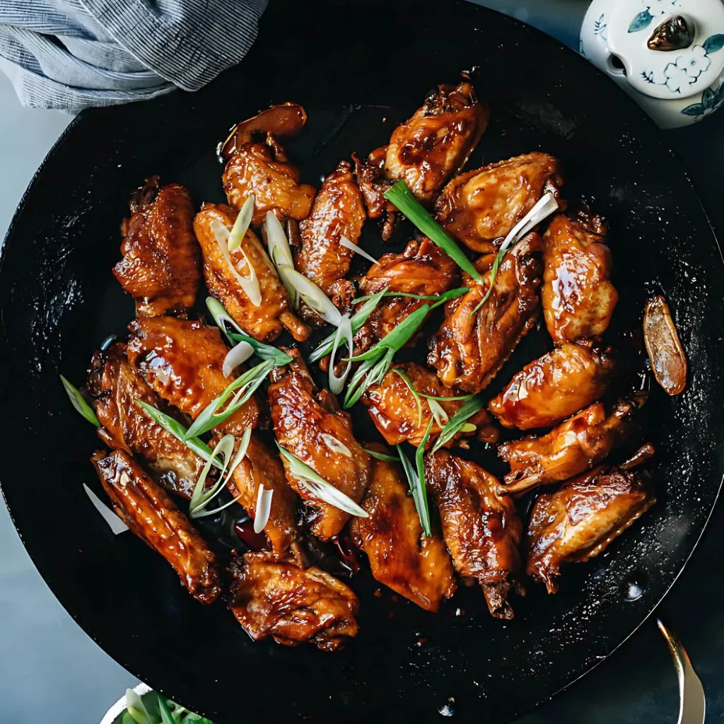 Braised Coca Cola Chicken Wings Recipe