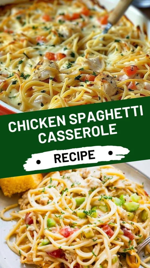 Chicken Spaghetti Casserole Recipe