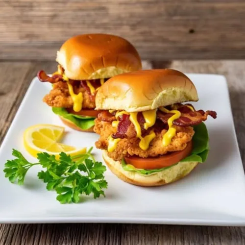 Honey Mustard BLT Chicken Sliders