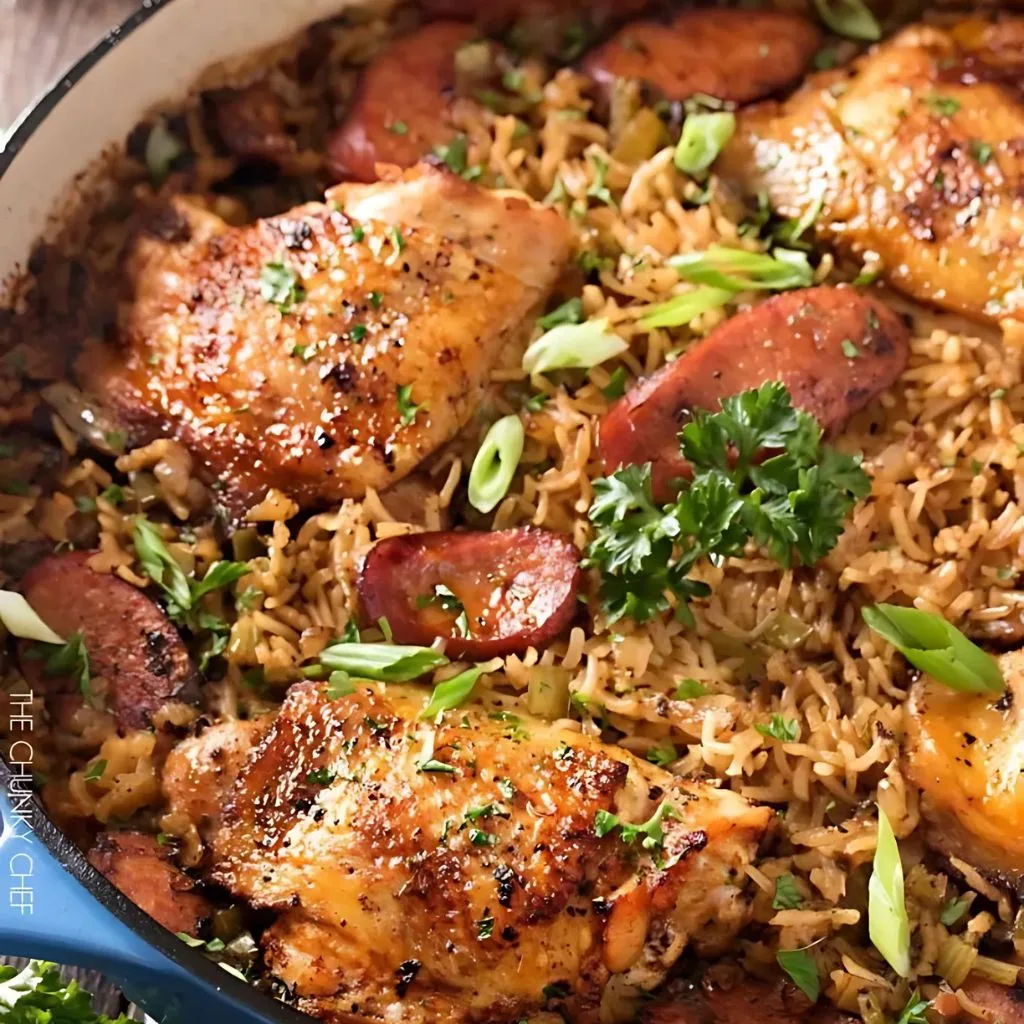 One Pot Chicken and Dirty Rice Recipe
