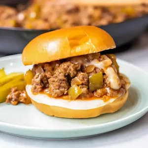 Philly Cheesesteak Sloppy Joes Recipe