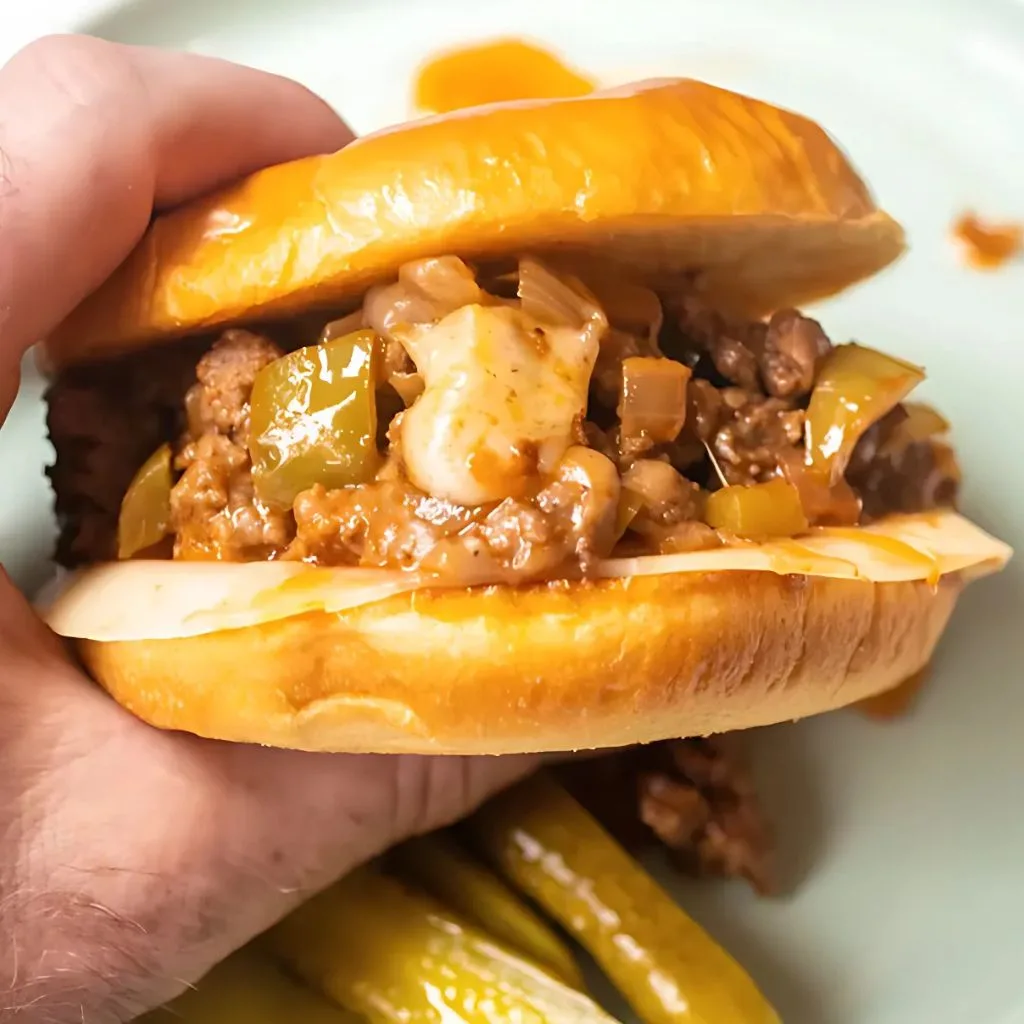 Philly Cheesesteak Sloppy Joes Recipe