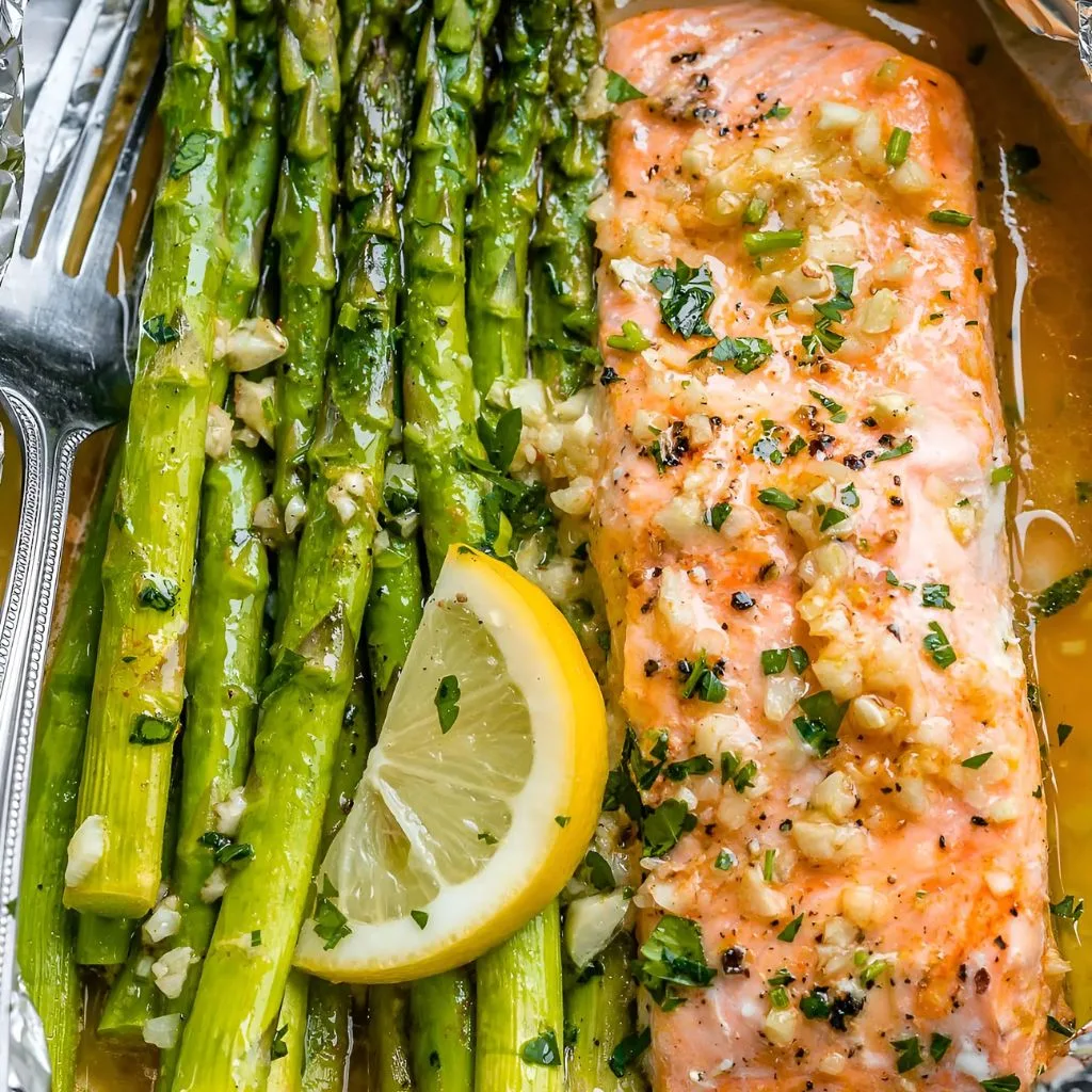 Salmon With Garlic Lemon Butter Sauce Recipe