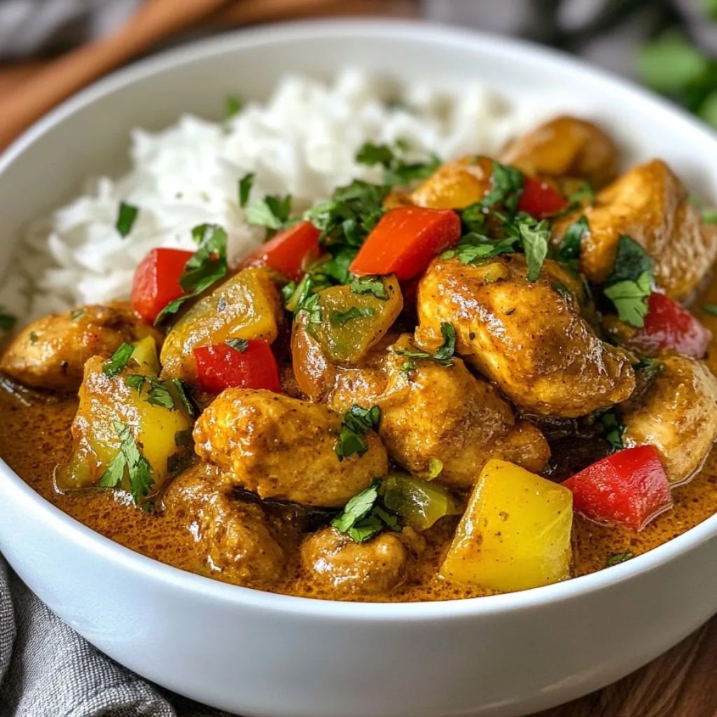 authentic jamaican curry chicken