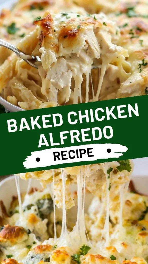 Baked Chicken Alfredo