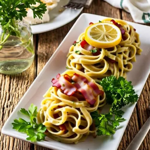 Chicken Bacon Pasta Carbonara Recipe