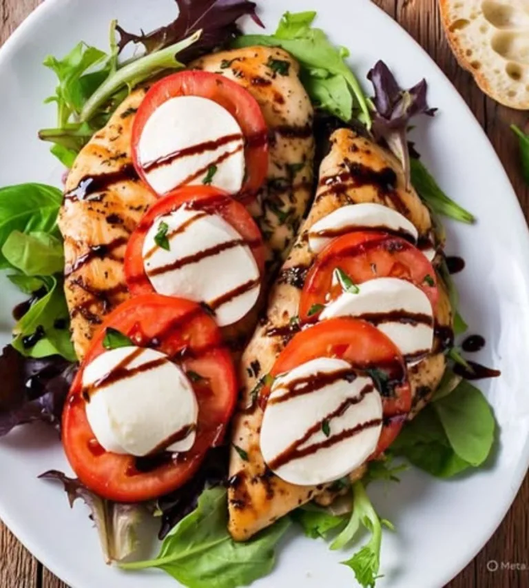 grilled chicken caprese