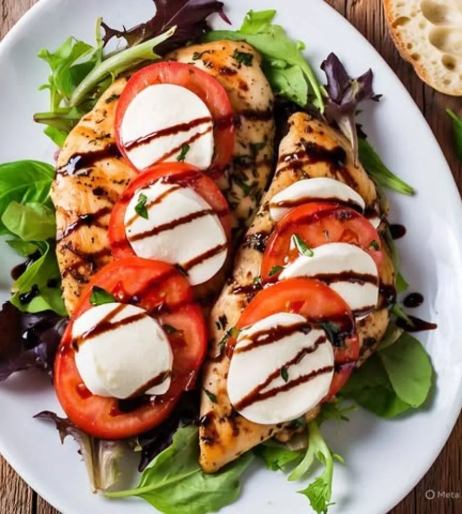 Grilled Chicken Caprese