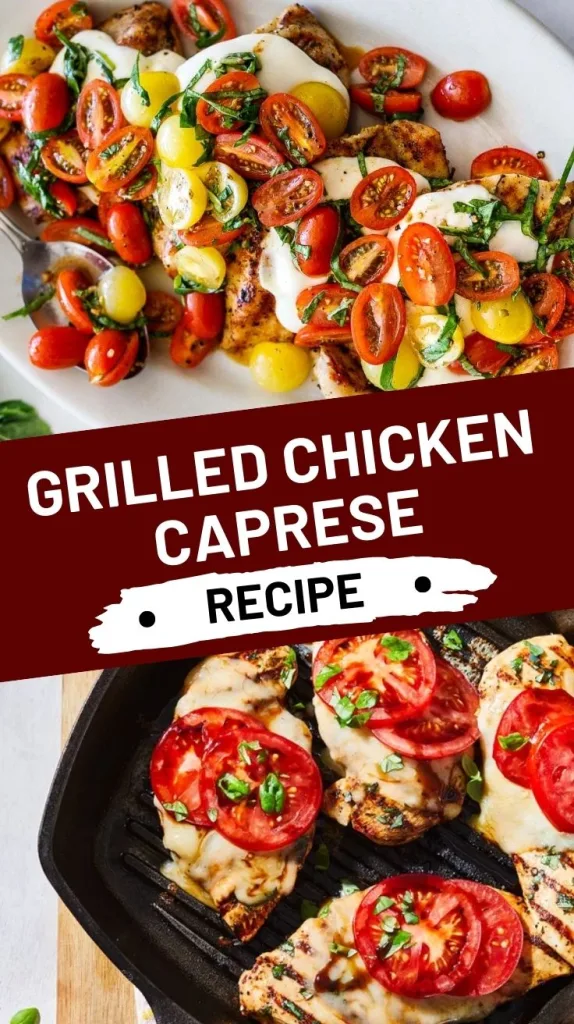 Grilled Chicken Caprese
