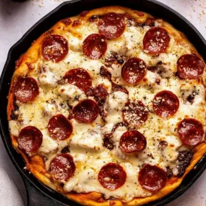 Cast Iron Skillet Pizza