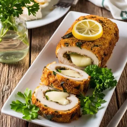 Mozzarella Jalapeno Chicken Roulade Recipe