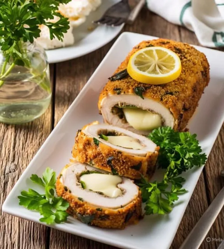 Mozzarella Jalapeno Chicken Roulade Recipe