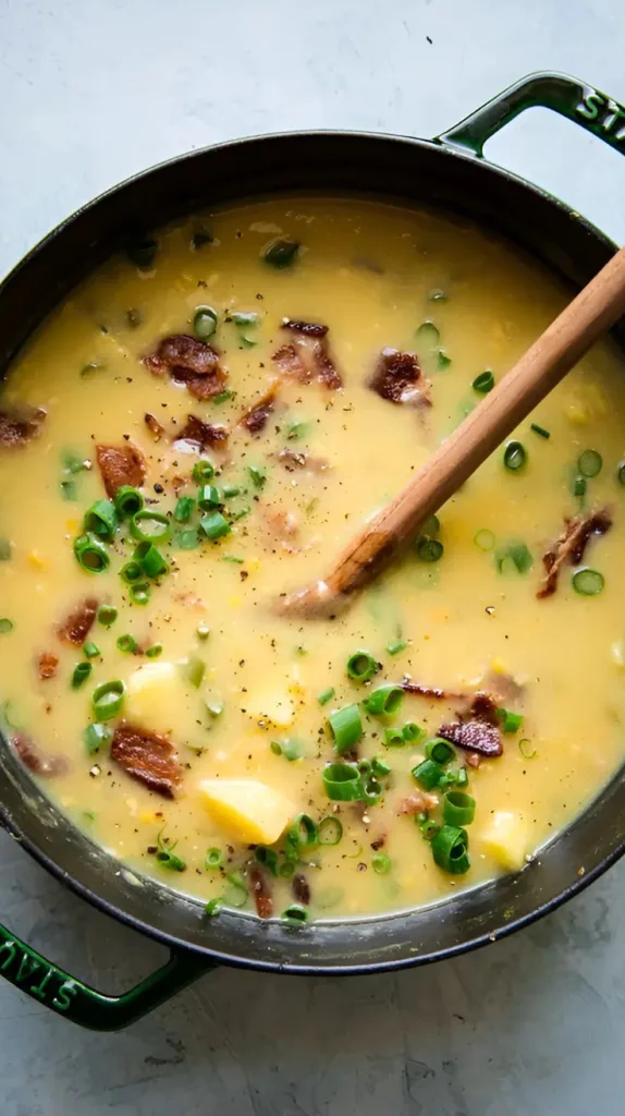 5-Ingredient Potato and Corn Chowder Recipe