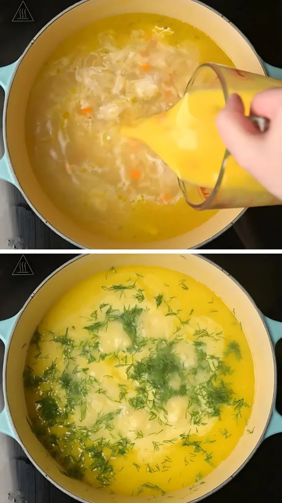 Avgolemono Greek Lemon Chicken Soup