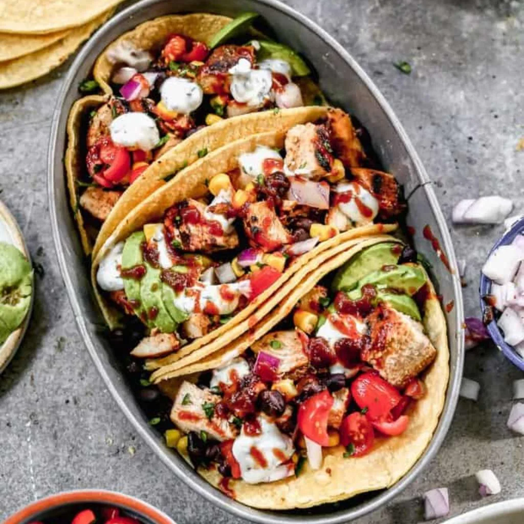BBQ Chicken Tacos