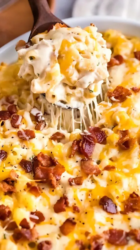 Bacon Ranch Macaroni and Cheese