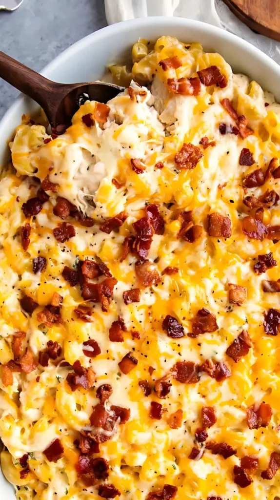 Bacon Ranch Macaroni and Cheese